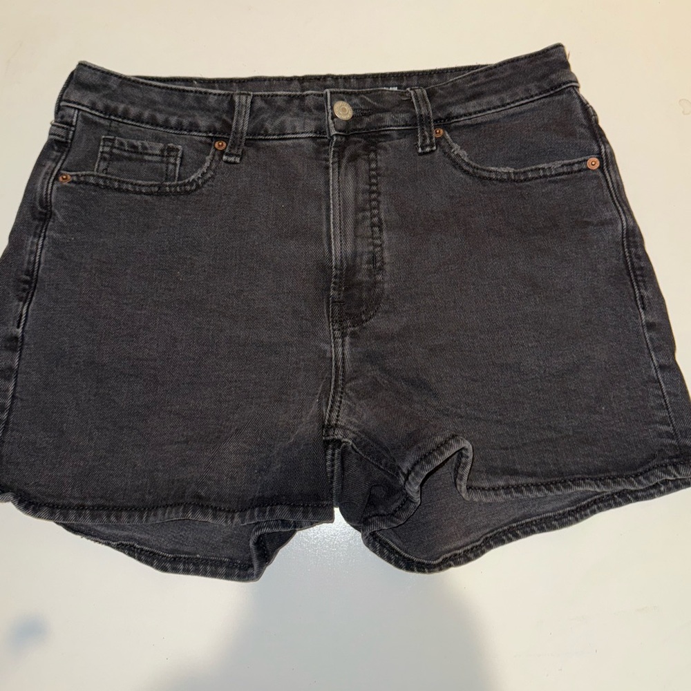 Old Navy Women's Charcoal Jean Shorts